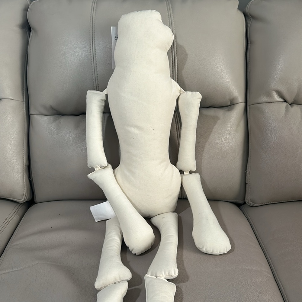 Isaac Mizrahi Skeleton Pillow - Picture 4 of 5